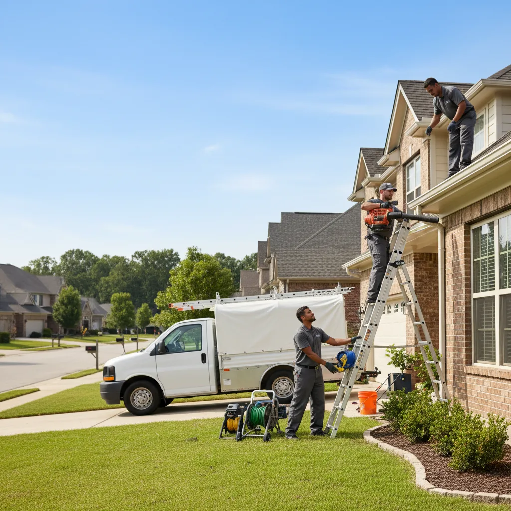 Home Gutter Service in Woodbine, GA near me